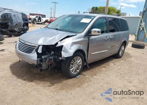 2013 Chrysler Town & Country Touring-L из США, поврежденный, VIN 2C4RC1CG8DR802157